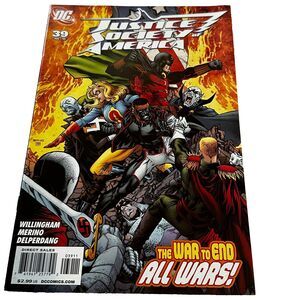 Justice‎ Society of America #39  DC comics 2010 Willingham Merino Delperdang